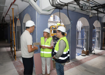 Las obras de remodelación de la Casa Consistorial afrontan su fase final