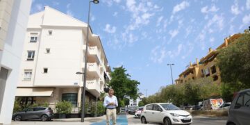 San Pedro culmina la renovación del alumbrado de cuatro viales de la zona sur con la instalación de 39 nuevas farolas tipo LED