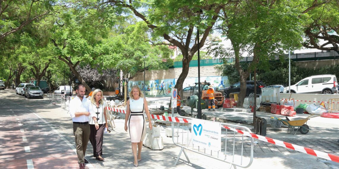 Marbella habilita un centenar de aparcamientos en la avenida Maíz Viñals que dará servicio a Santa Marta, Pilar Miraflores y La Represa