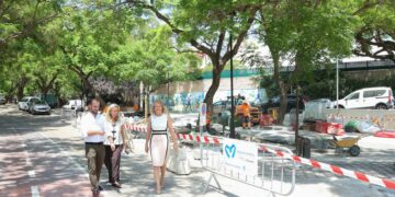 Marbella habilita un centenar de aparcamientos en la avenida Maíz Viñals que dará servicio a Santa Marta, Pilar Miraflores y La Represa