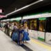 Metro de Málaga supera por primera vez los 400.000 usuarios en la Feria, un 10% más que el pasado año