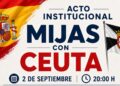Mijas se suma a los actos institucionales de apoyo a Ceuta para este miércoles
