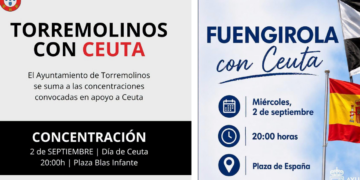 La Costa del Sol se suma a la concentración del 2 de septiembre para apoyar a Ceuta