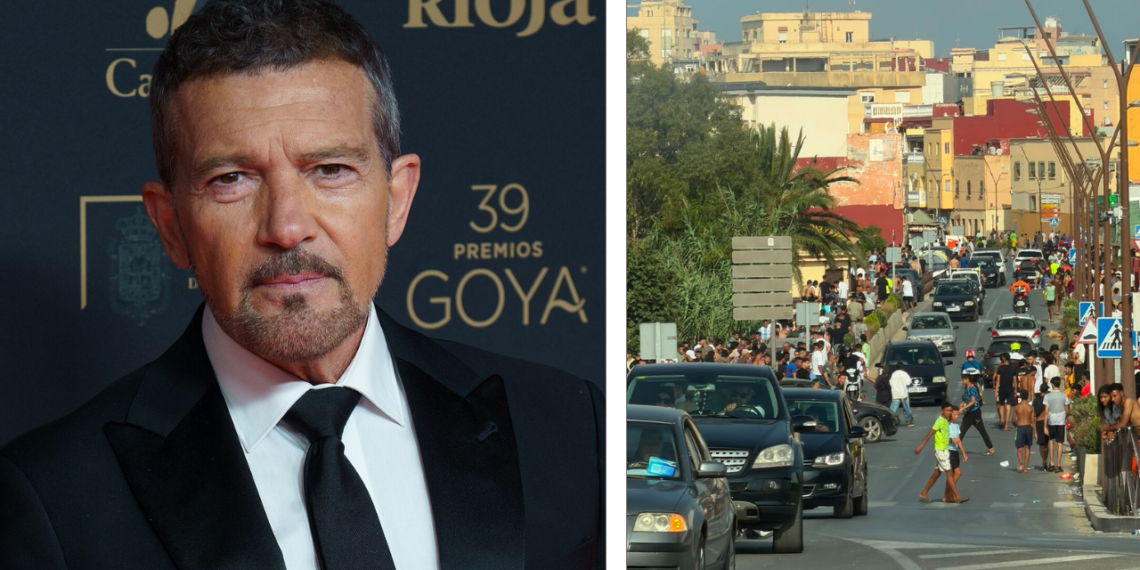 Antonio Banderas defiende a Ceuta: «Allí hay confusión, mucha pena y desamparo»