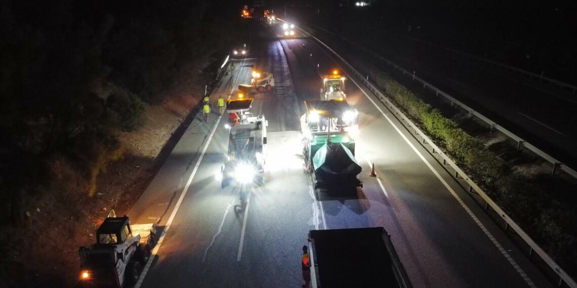 La Junta renueva el firme en 22 kilómetros de la A- 92 en la provincia de Málaga con el Plan de Asfaltado