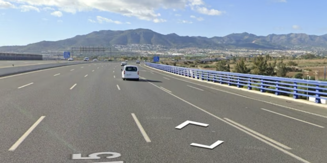 Muere un peatón atropellado en la A-7 a su paso por Málaga