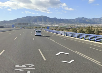 Muere un peatón atropellado en la A-7 a su paso por Málaga