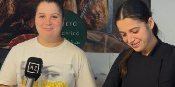 Paqui y Ana, gemelas y estrellas del Certamen Mundial de Jamón: «Es un oficio bonito, pero muy sacrificado»