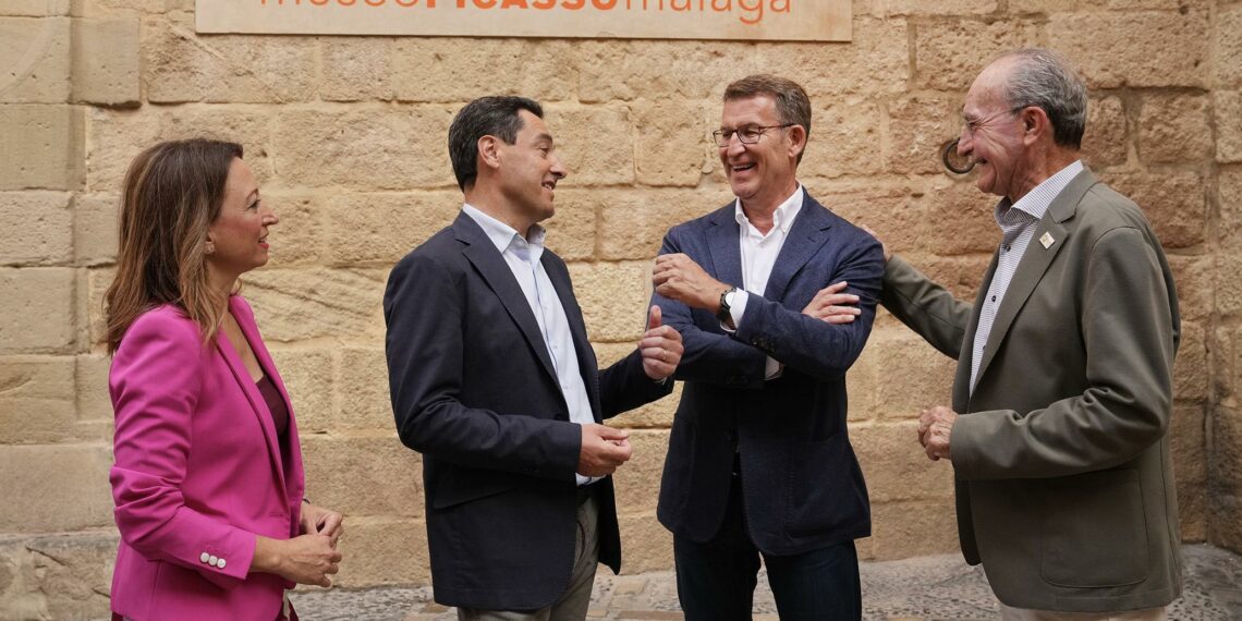 Feijóo y Juanma Moreno volverán a Málaga para iniciar oficialmente el curso político