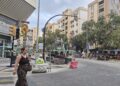 El último tramo de la prolongación del Metro de Málaga avanza con un desvío de tráfico en Eugenio Gross