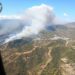 Cortado el carril derecho de la A-7175, en Estepona, tras el incendio de Benahavís