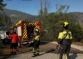 Una persona herida por quemaduras y un bombero con traumatismos en el incendio forestal de Benahavís