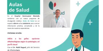 El Ayuntamiento colabora con el hospital Quirónsalud Marbella en una nueva sesión de las ‘Aulas de Salud’