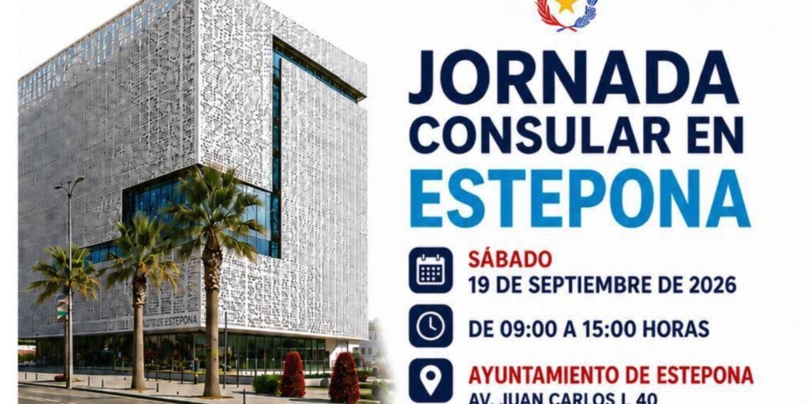 Estepona acogerá el próximo 19 de septiembre una jornada consular de Paraguay para facilitar diversos trámites a la comunidad paraguaya