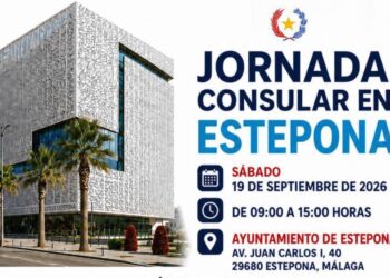 Estepona acogerá el próximo 19 de septiembre una jornada consular de Paraguay para facilitar diversos trámites a la comunidad paraguaya