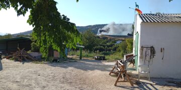 Un incendio forestal queda extinguido en el paraje ‘Los Frontones’ de Ronda en dos horas