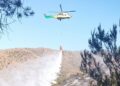 Unas 90 personas trabajan para el control del incendio en Benahavís, ya estabilizado