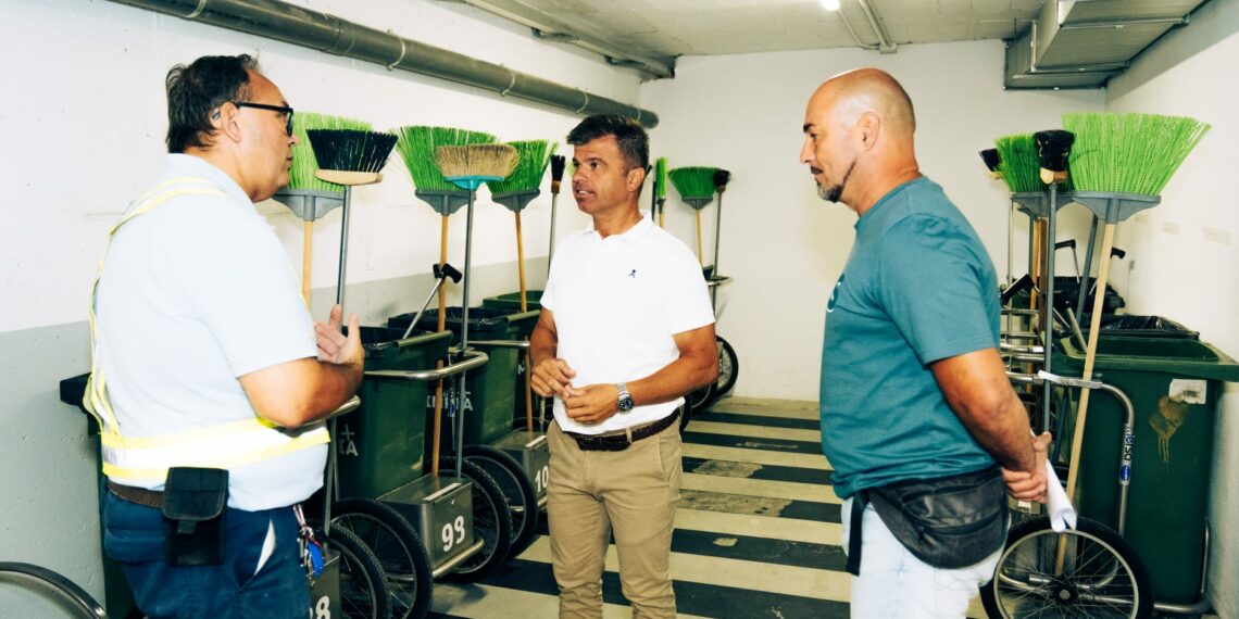 Marbella mejora el servicio de limpieza en Nueva Andalucía con un nuevo centro de trabajo de proximidad