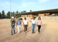 Las obras del futuro complejo deportivo de Nueva Andalucía, a más de un 50 por ciento de su ejecución