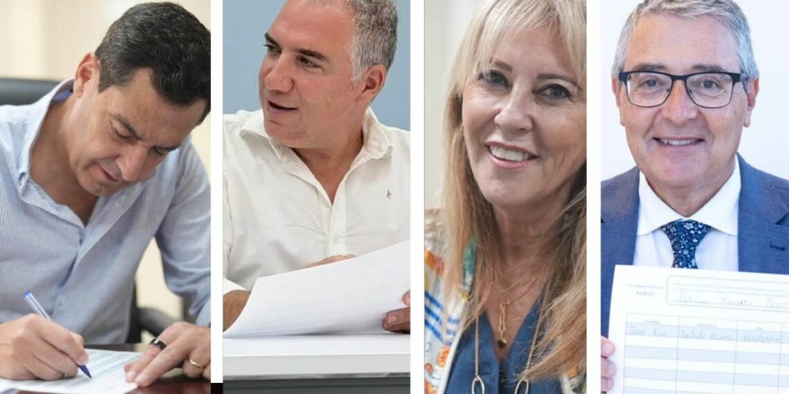 Moreno, Bendodo, España y Salado avalan la reelección de Patricia Navarro al frente del PP de Málaga