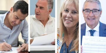 Moreno, Bendodo, España y Salado avalan la reelección de Patricia Navarro al frente del PP de Málaga