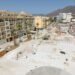 Avanza la obra del futuro bulevar con la urbanización de la cubierta del parking