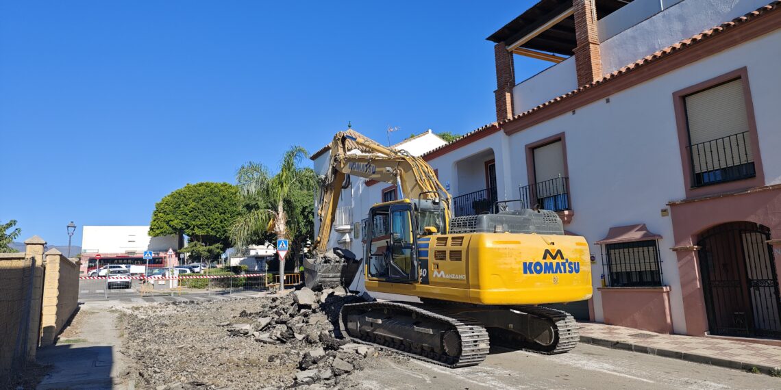 El Ayuntamiento inicia la remodelación integral de la calle Marqués del Duero en Cancelada