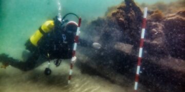 Este lunes comenzará una intervención arqueológica en el pecio subacuático de Cabopino en Marbella