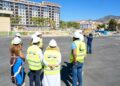 Avanzan los trabajos de derribo de las obras del Macrocomplejo Los Boliches