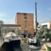 Arranca la demolición del Hotel Ibis más de tres meses después del aparatoso incendio