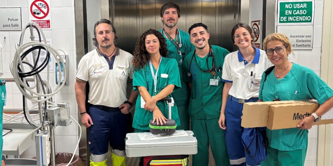 El Hospital Regional incorpora un equipo ECMO para trasladar pacientes críticos entre hospitales