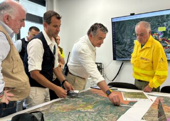 La Junta despliega más de 200 efectivos en el incendio de Benahavís: «El primer objetivo ha sido proteger a la población»