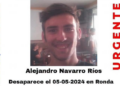 Continúan investigando la desaparición de Alejandro Navarro en Ronda: hay 4 detenidos de su entorno
