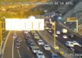 Caos en la autovía entre Torremolinos y Fuengirola por dos accidentes, uno de ellos con cinco vehículos implicados