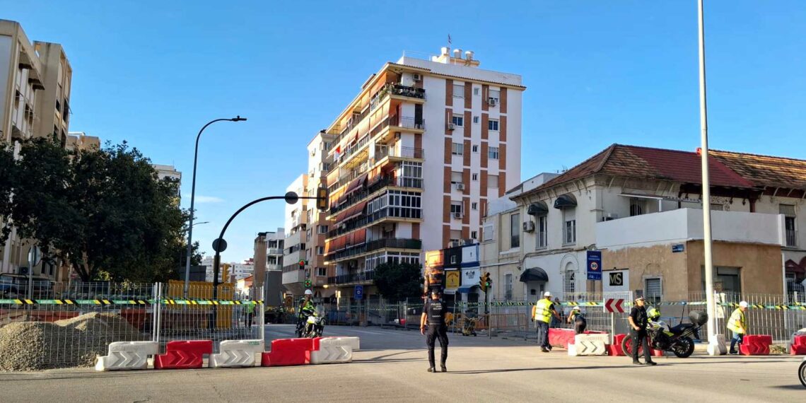 Las obras de la prolongación del Metro de Málaga ocuparán a partir del día 13 la calle Blas de Lezo