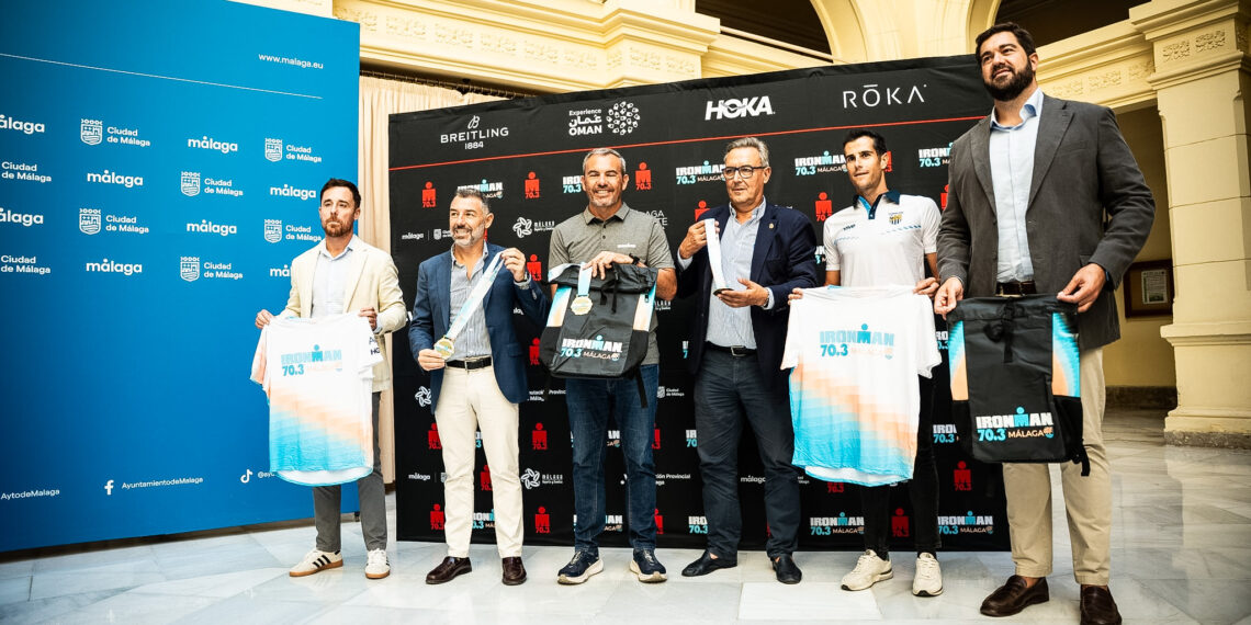 Málaga presenta el IRONMAN 70.3 Málaga, que reunirá a más de 3.000 triatletas el próximo 18 de octubre