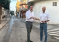 Mijas y Fuengirola acuerdan mejorar la señalización horizontal de las calles compartidas entre municipios