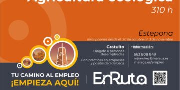 Estepona acogerá un curso gratuito de Agricultura Ecológica para personas desempleadas