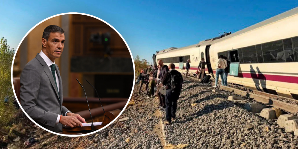 Sánchez tras el accidente ferroviario en Urda: «Si ha habido negligencias, se sabrá»