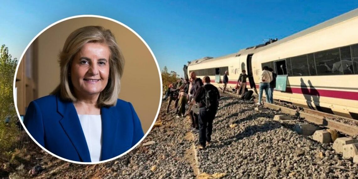 Continúan sin localizar a la exministra Fátima Báñez, que viajaba en el Iryo accidentado