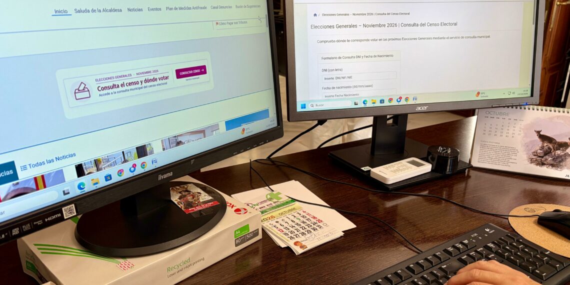 Mijas habilita un espacio en la web municipal para facilitar los datos a los electores para los comicios del 29-N