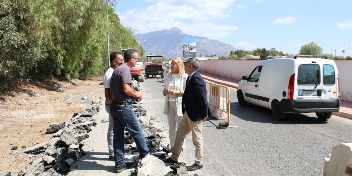 La renovación de la avenida Lorenzo Morito Romero de San Pedro encara su recta final