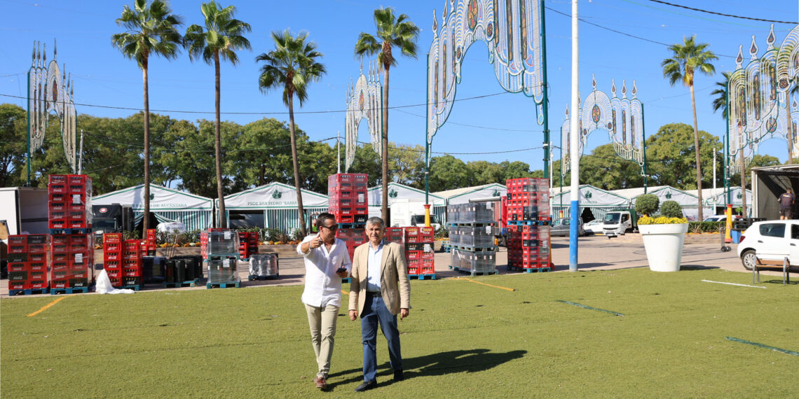 La Feria de San Pedro Alcántara arranca hoy tras un mes de preparativos en el recinto de La Caridad