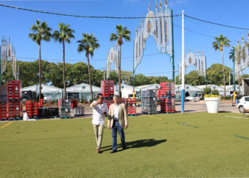 La Feria de San Pedro Alcántara arranca hoy tras un mes de preparativos en el recinto de La Caridad