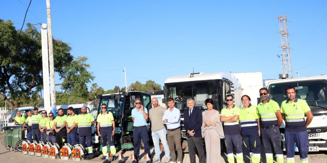 El Ayuntamiento despliega un dispositivo especial de limpieza durante la Feria de San Pedro Alcántara
