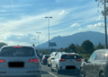 Una colisión múltiple provoca fuertes retenciones en la A-7 en Estepona a la altura de El Padrón