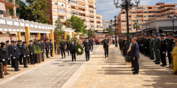 Benalmádena pone en valor el papel de la Policía Nacional como garante de la seguridad de vecinos y visitantes