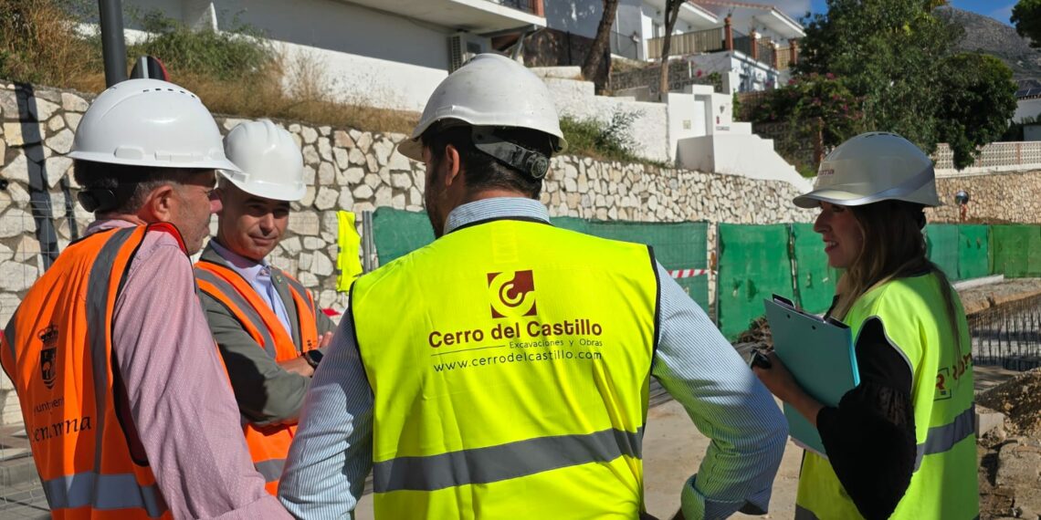 Las obras de ampliación de la avenida Retamar avanzan con el objetivo de mejorar la accesibilidad y ampliar el espacio peatonal