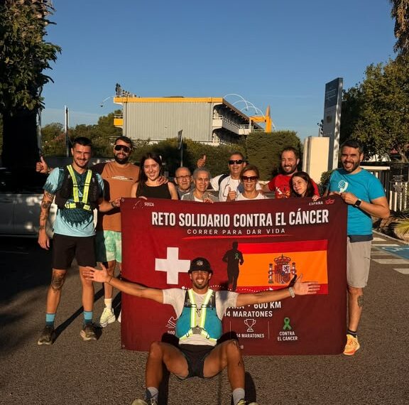 «Si ellos no se rinden, ¿cómo voy a rendirme yo?»: 600 kilómetros de suiza a España contra el cáncer, el reto de Ramón Cansino