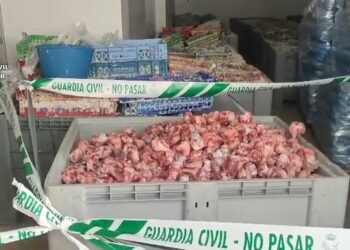 Dos investigados en Benaoján por adulterar productos cárnicos con agua oxigenada industrial